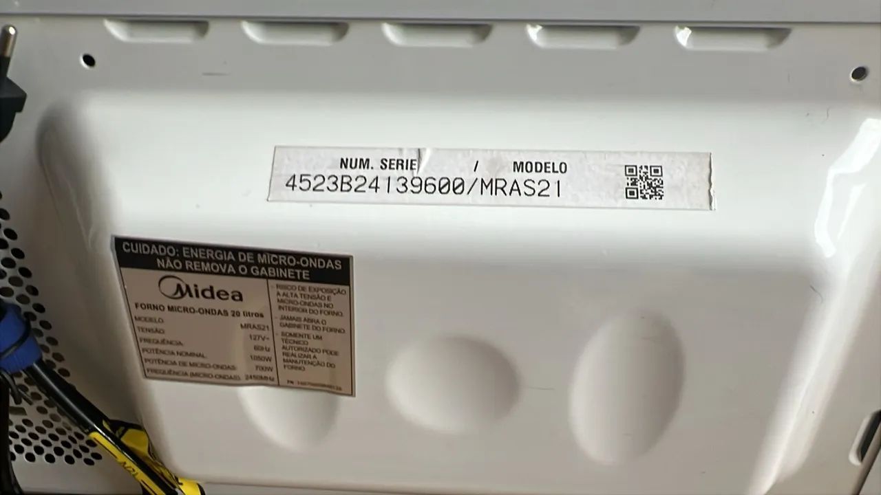 Microondas Midea 110v em ótimo estado - Foto 4