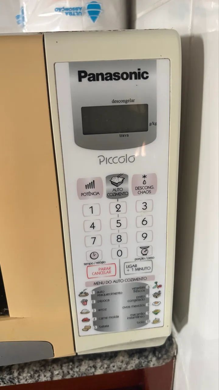 Micro-ondas Panasonic Piccolo 110V - Funcionando Perfeitamente - Foto 4