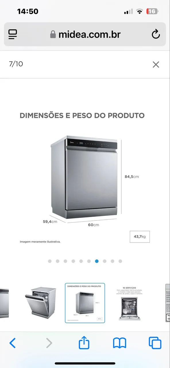 Lava louças Midea - Foto 4