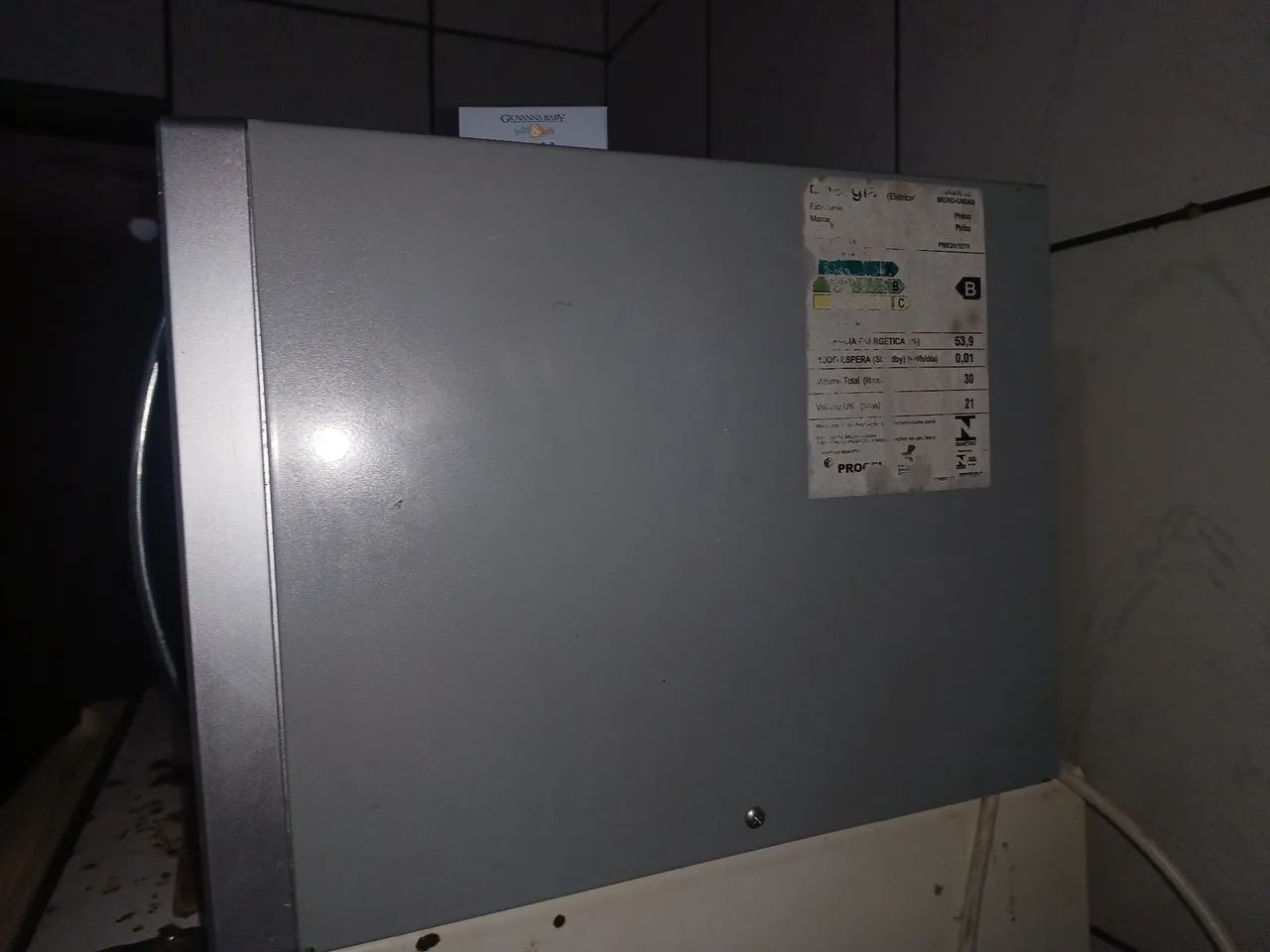 Microondas philco - com visor touch quebrado 