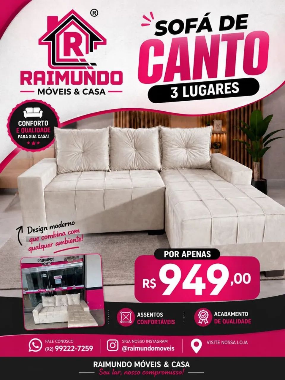 Sofás de canto  - Foto 2