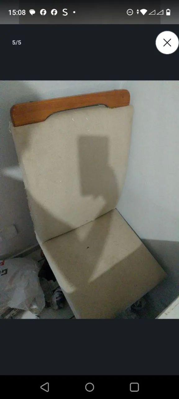 Conjunto de mesa 4 cadeiras  - Foto 5