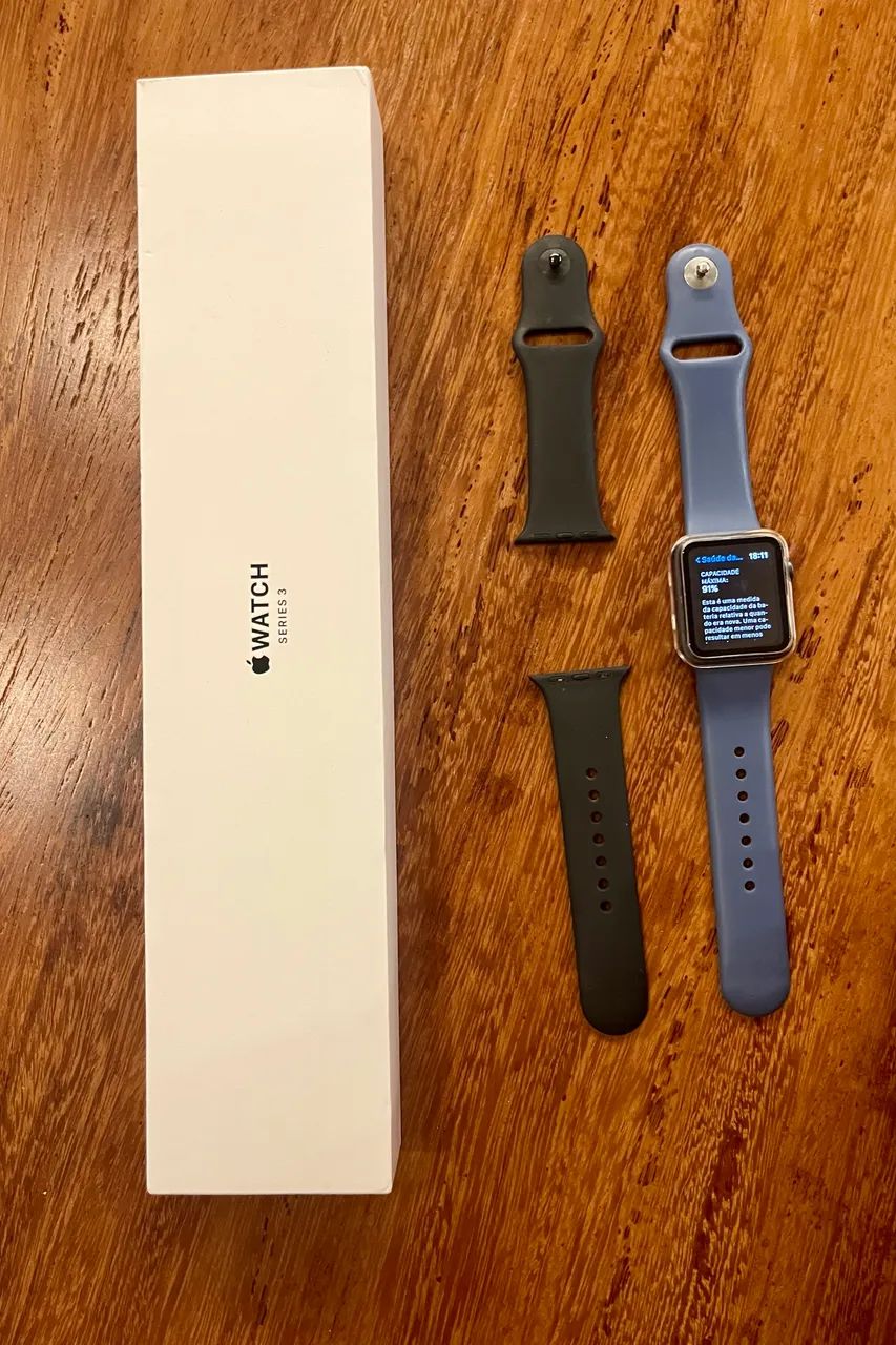 Apple Watch Series 3 38mm - Preto - Celulares e Smartphones