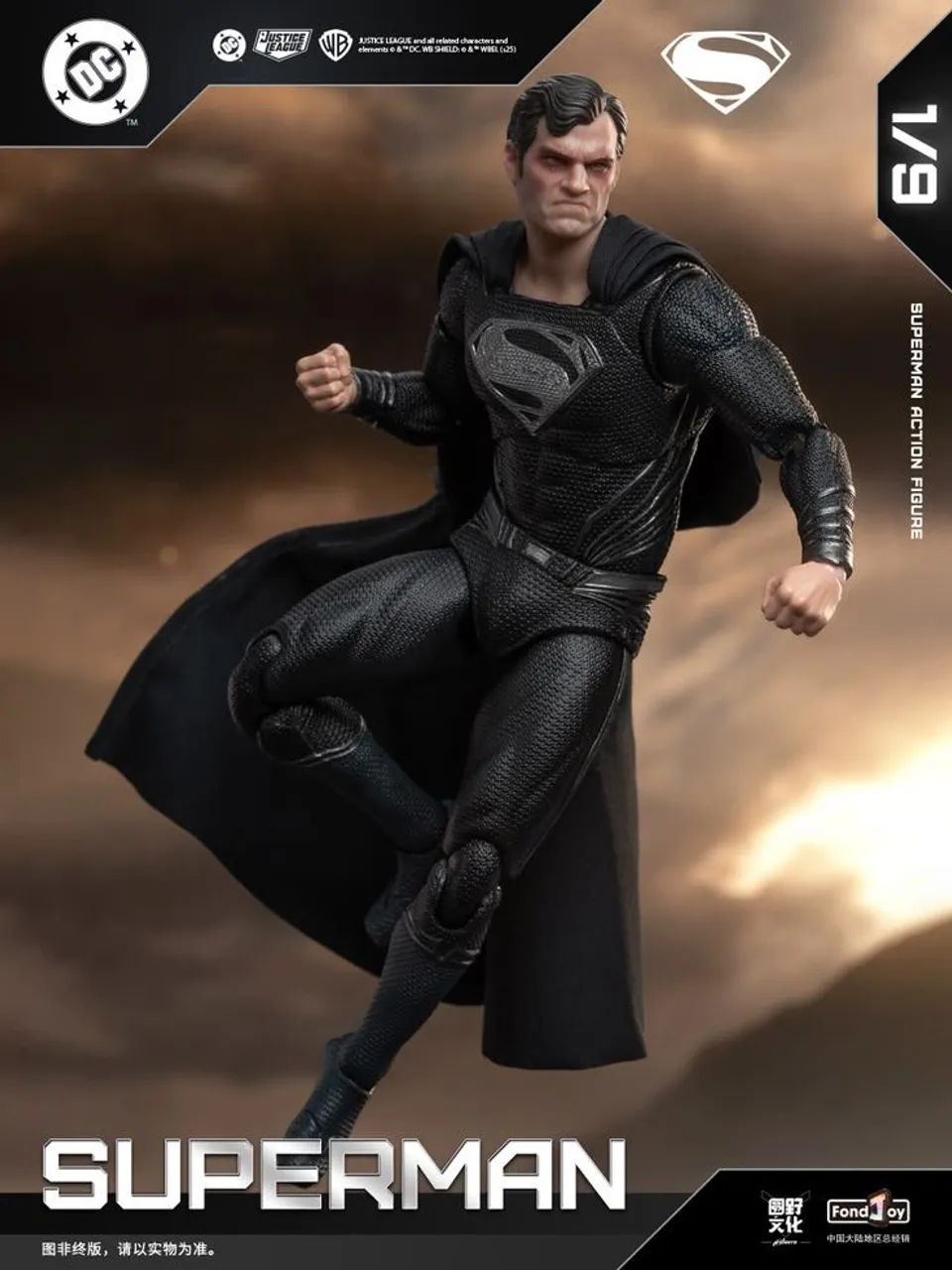 Action Figure Superman de Zack Snyder Lacrado - Original (Fondjoy). - Foto 3