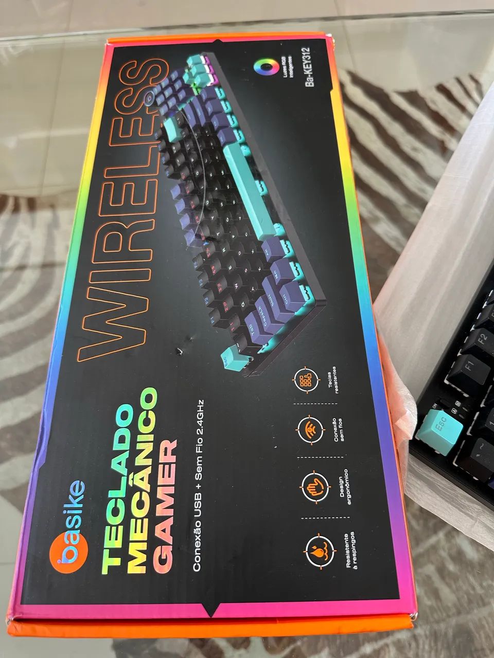 Teclado Gamer Novo  - Foto 3