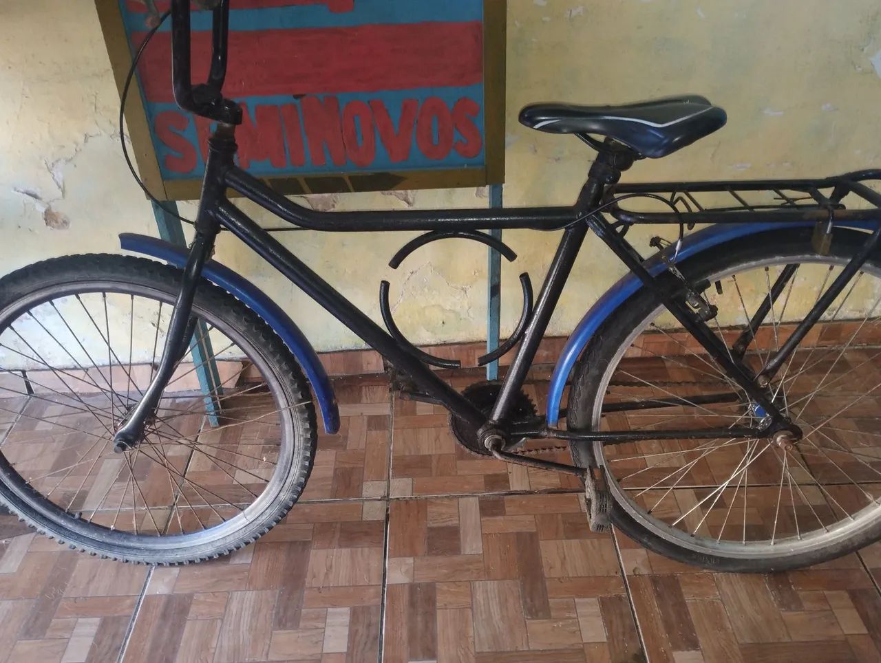 Bicicleta aro 24 com garupa  - Foto 2