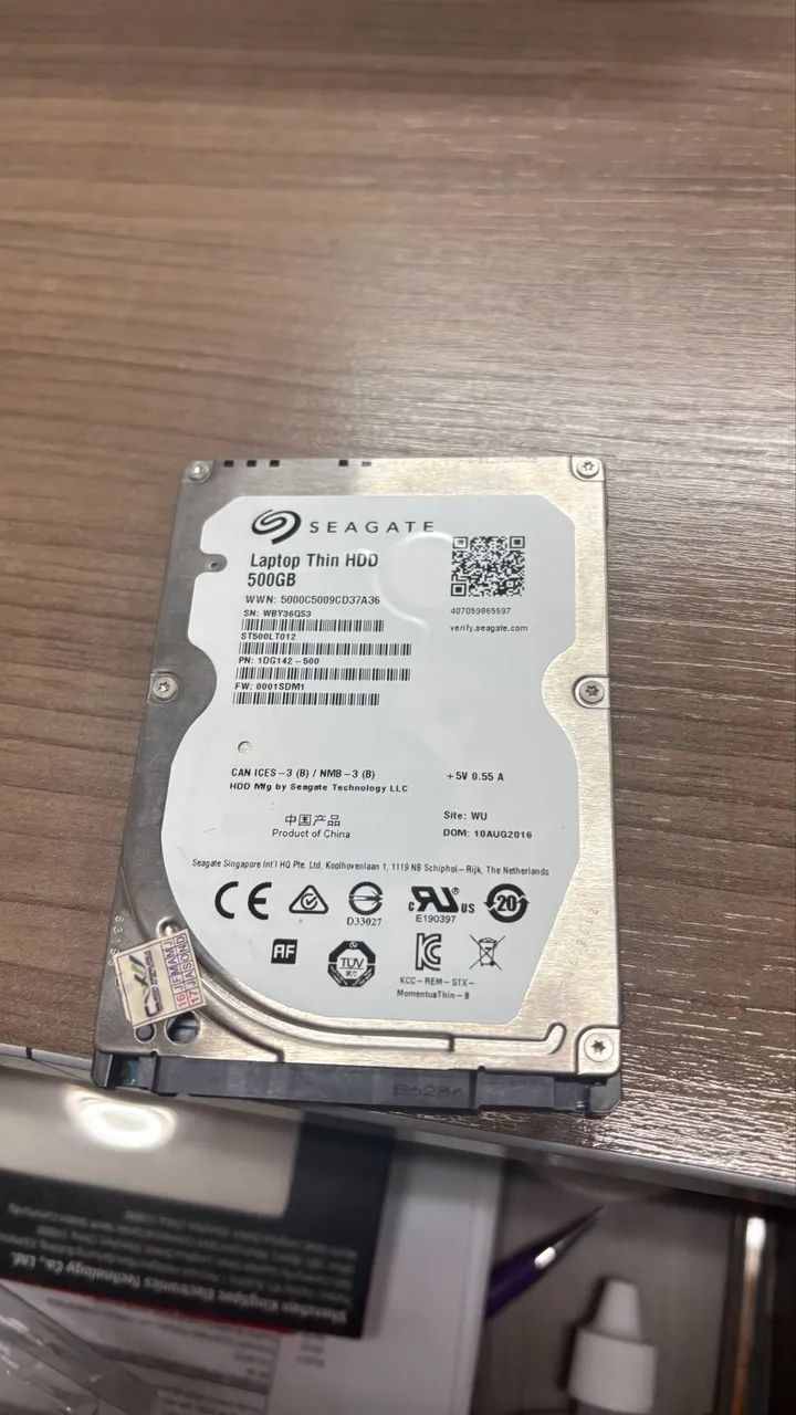 HD 500gb seagate