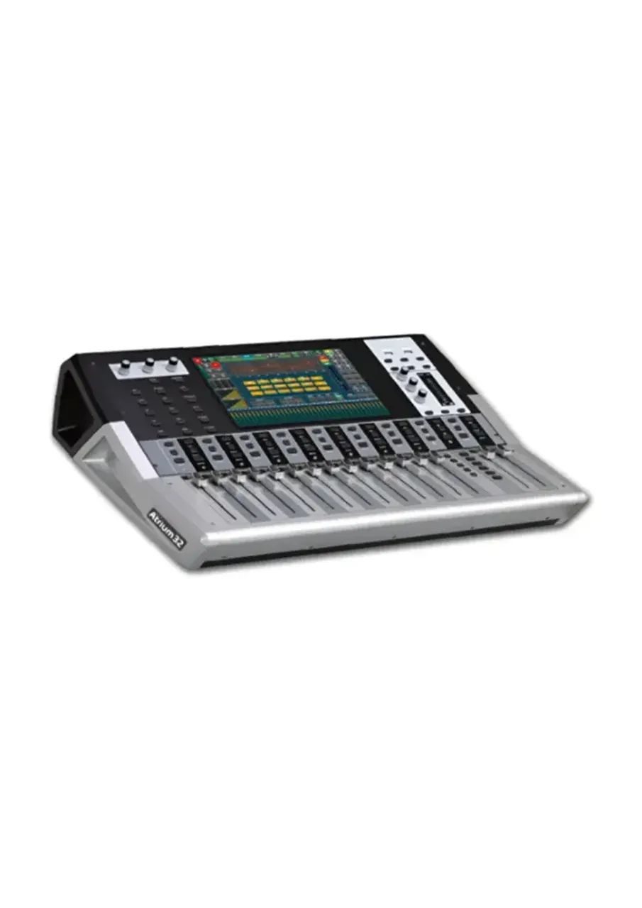 KIT- Mesa De Som Digital Duonn Atrium 32 Canais + Caixa Ativa Sr-88a Staner 85W