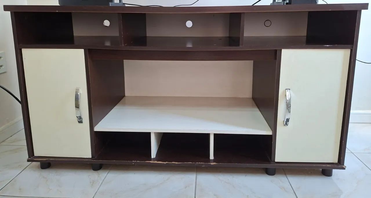 Rack em mdf para sala de estar 