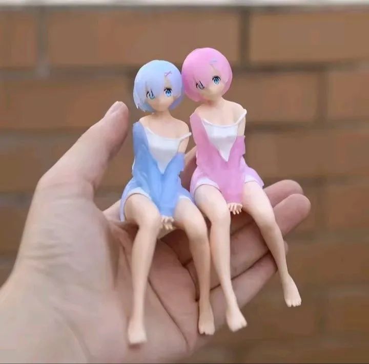 Boneca estatueta Re Zero em pvc - Foto 3