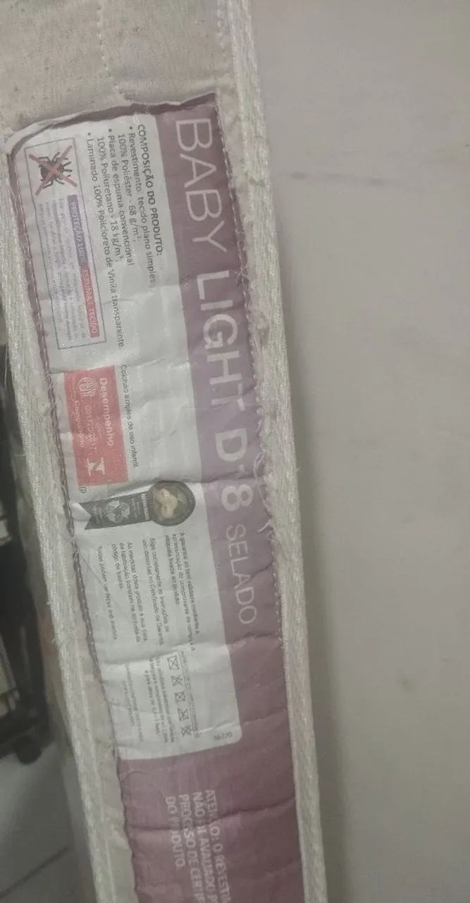 Colchão para berço Ortobom  - Foto 2