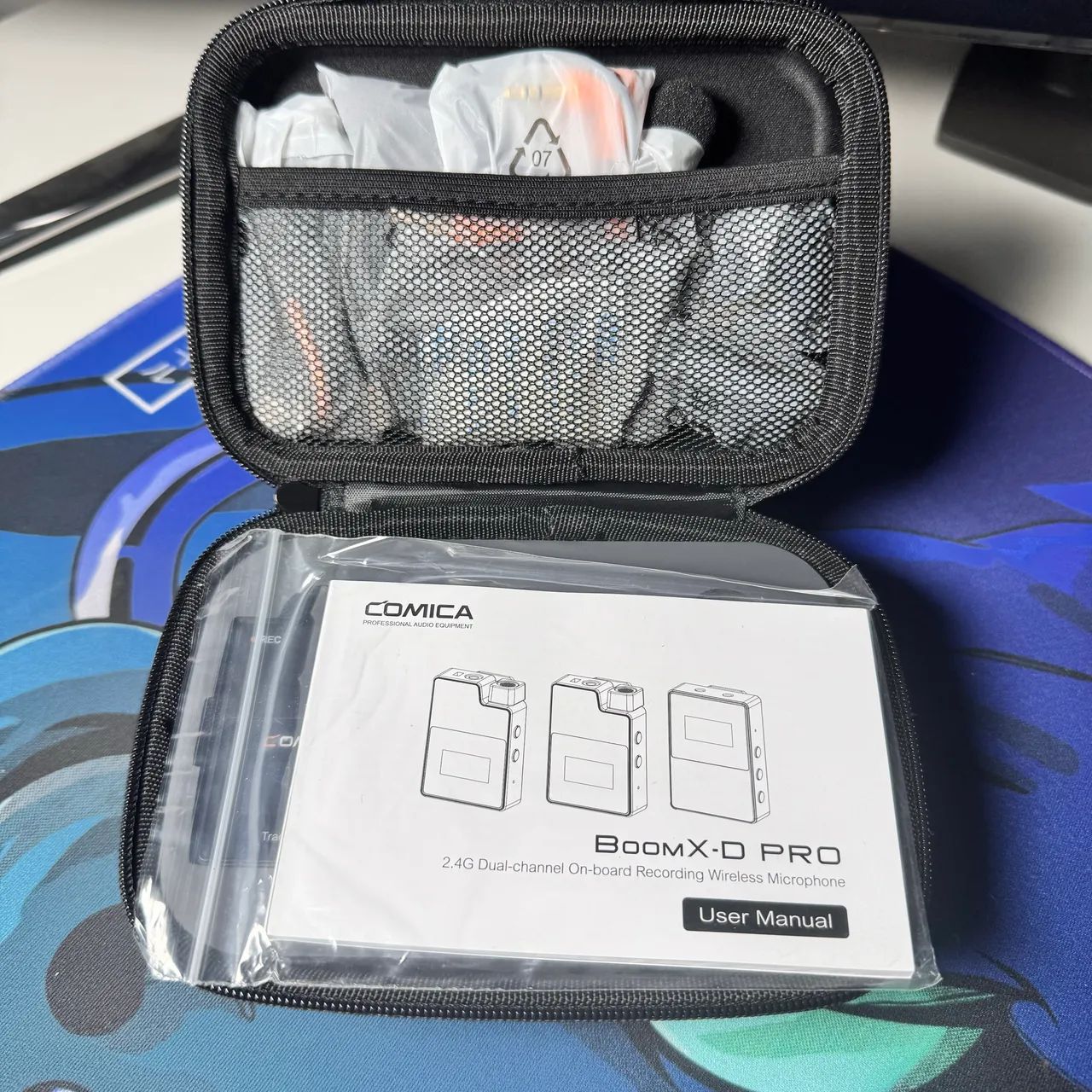 Microfone De Lapela Sem Fio Comica Boomx-d Pro440255312739051522