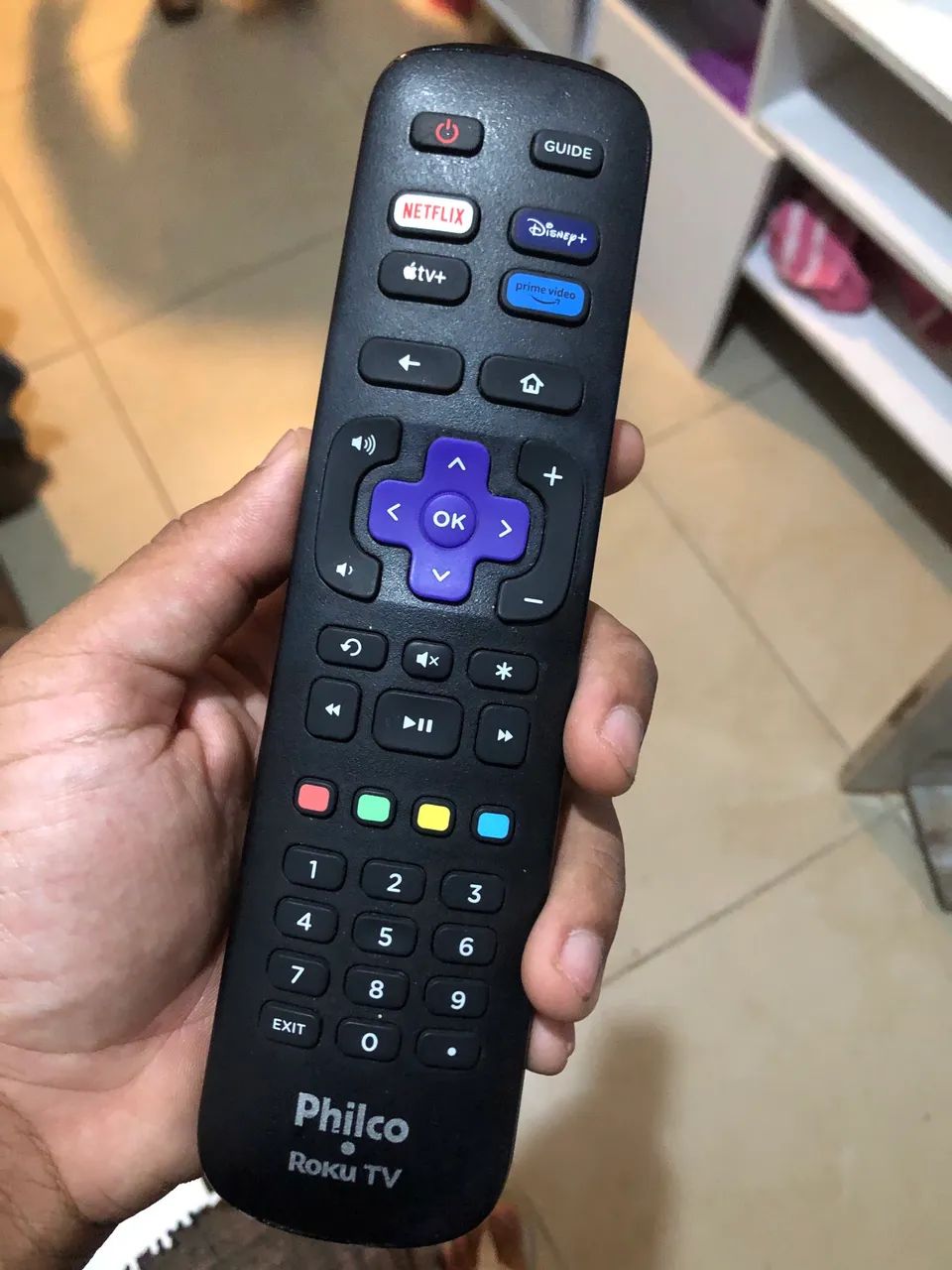 Roku TV Philco 43 polegadas Com Display queimado - Foto 3