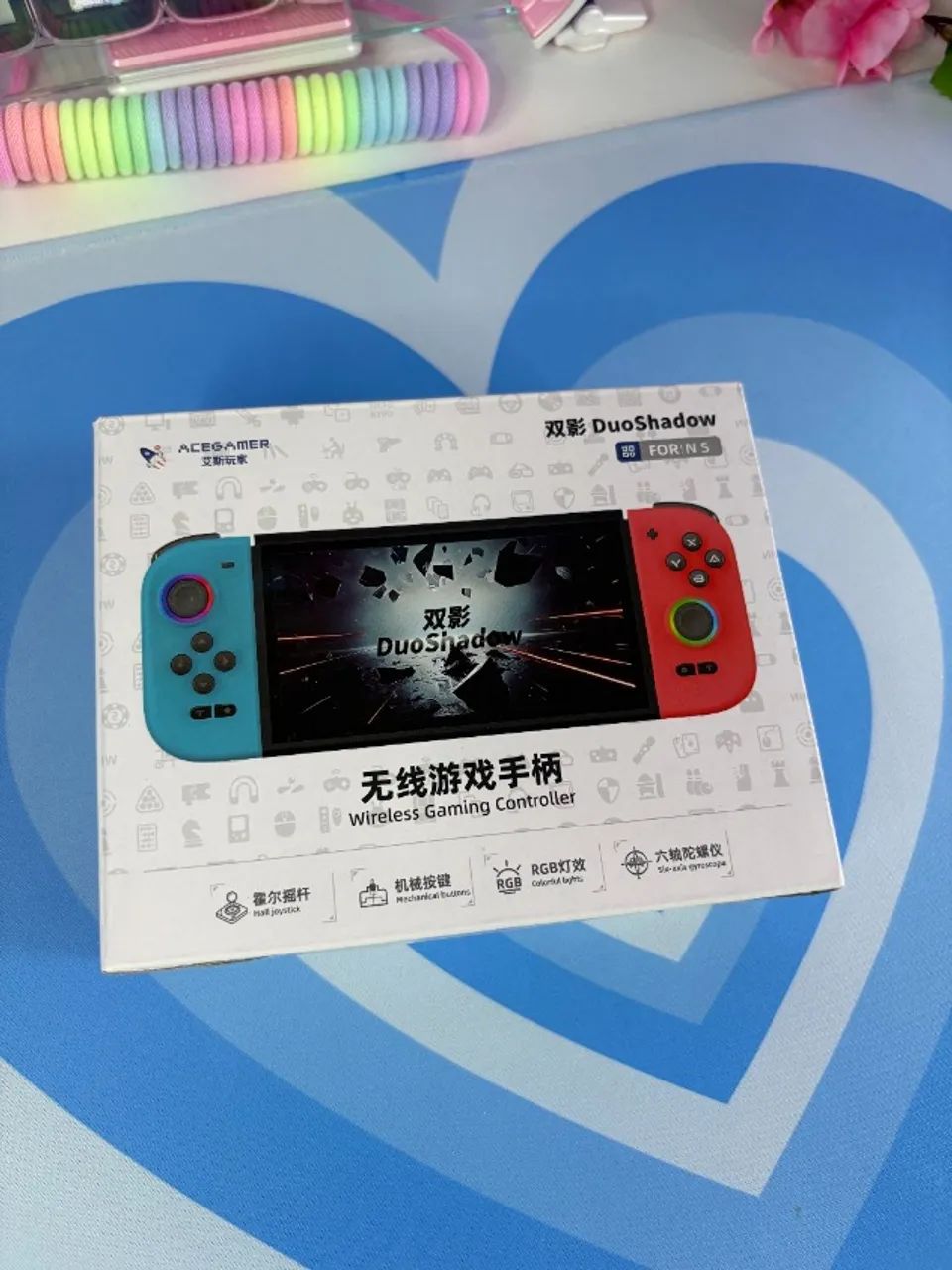AceGamer DuoShadow Wireless Joy Con - Foto 4