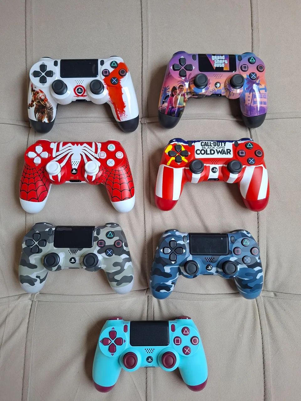 Controles de ps4 Bluetooth personalizados - Foto 2