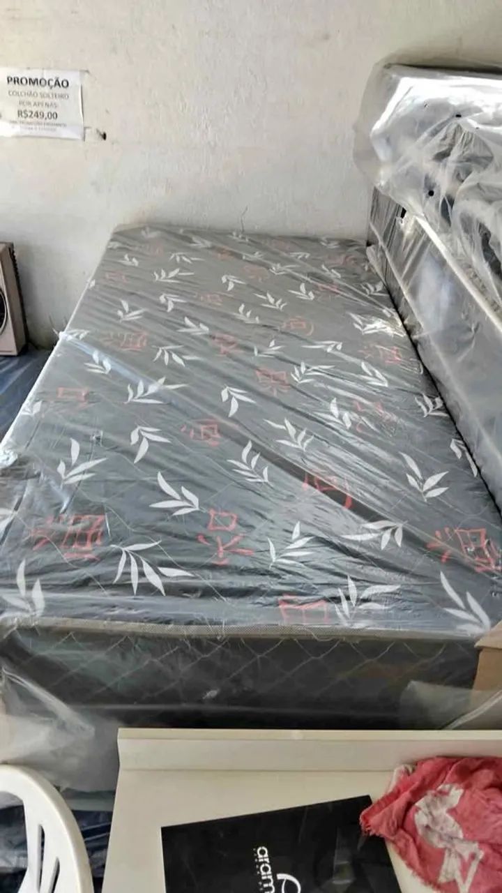 cama box casal (promoção ) - Foto 4