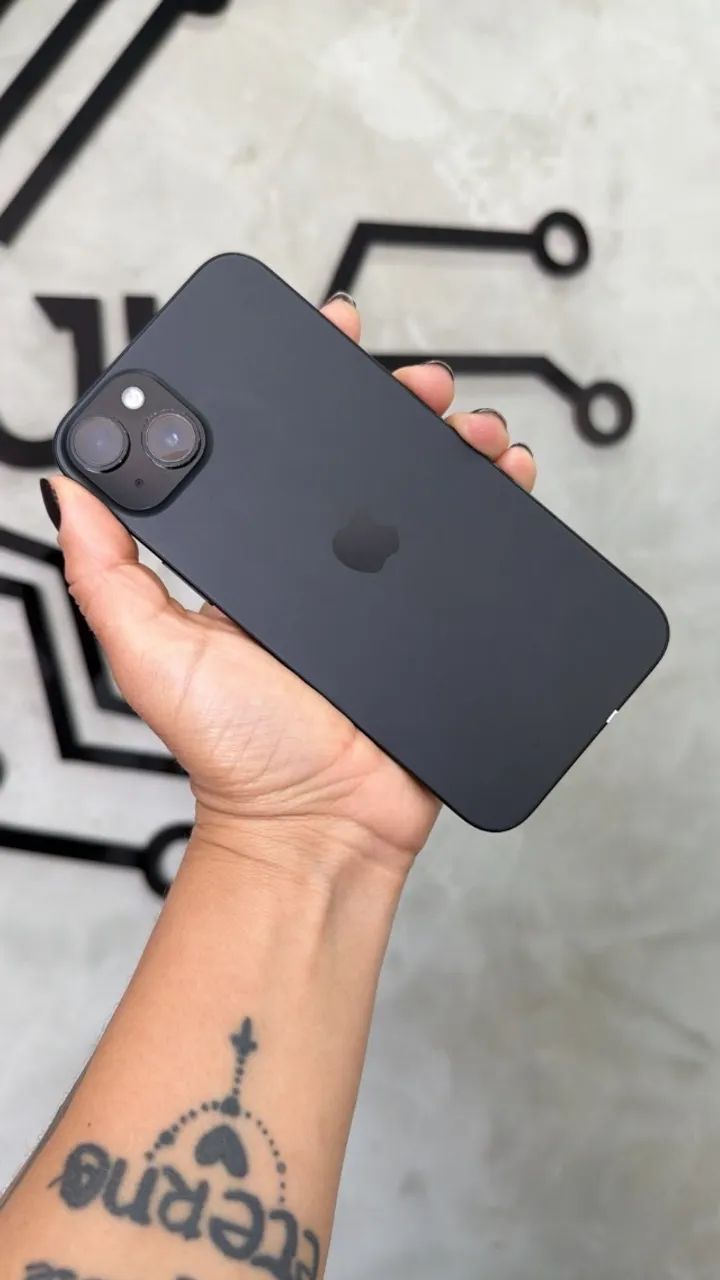iPhone 15 Plus Black - 128GB (nota + garantia)