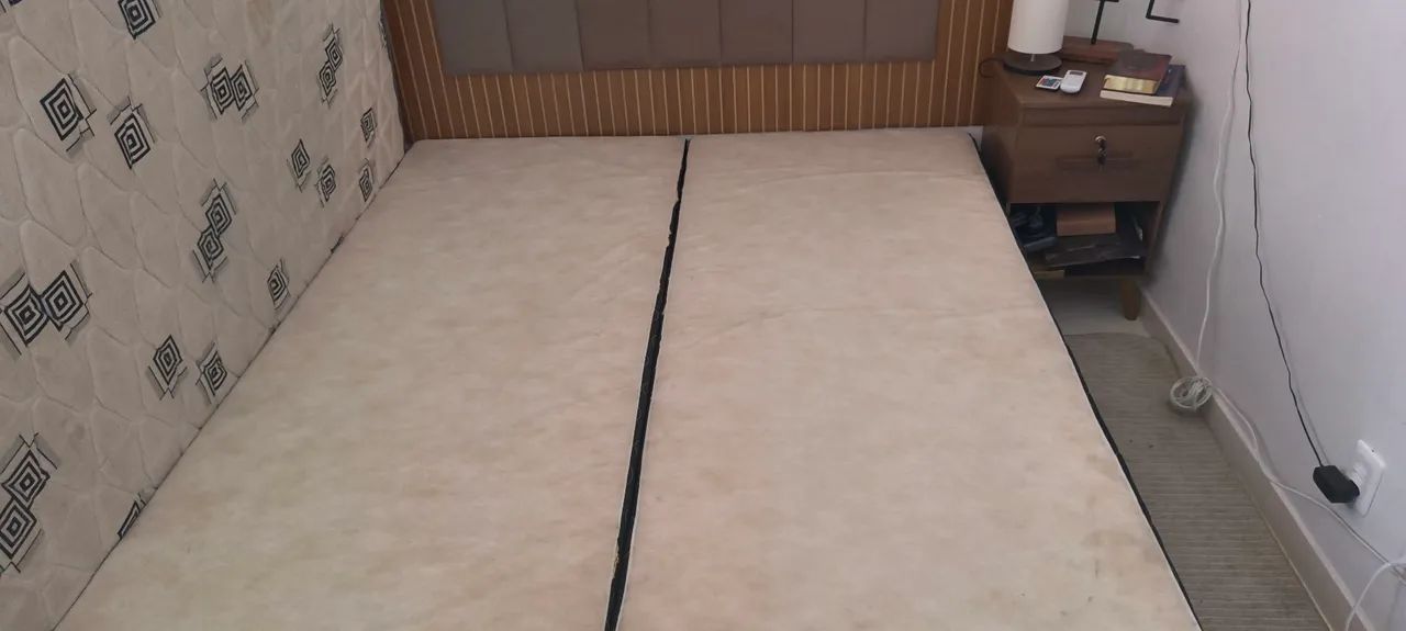 Cama box Queen Ortobom Light Selado colchão D45  - Foto 4
