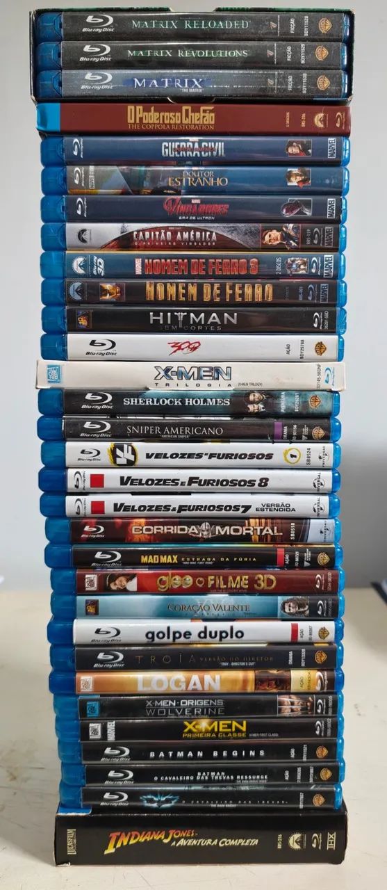 Coleção 75 títulos Blu-rays  - Foto 2