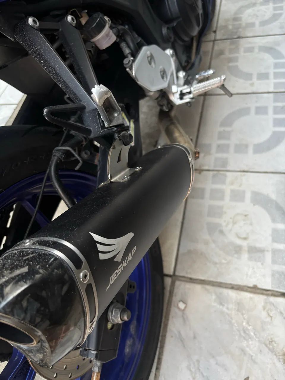 Escapamento Jeskap K4 FULL R3/MT03  - Foto 3