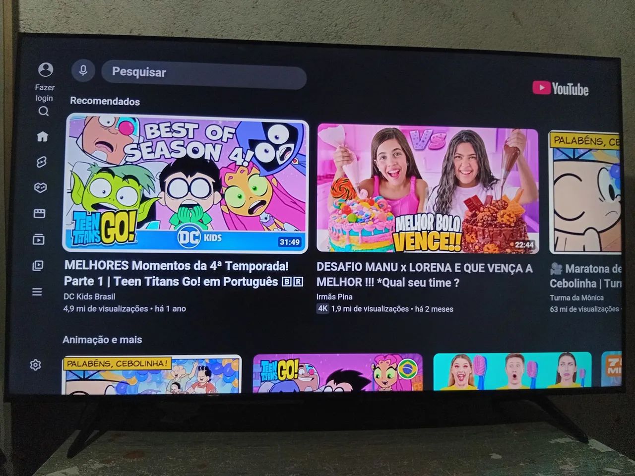 Tv smart android 50 polegadas  - Foto 4