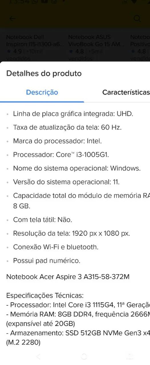 Notebook Acer  - Foto 4