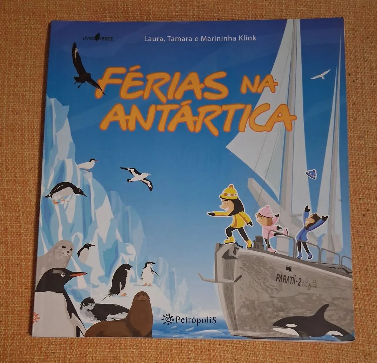Livro Férias na Antártica - Laura, Tamara e Marininha Klink - Livros e ...