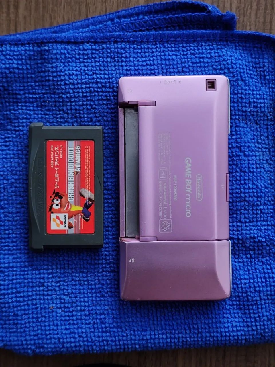 GameBoy Micro, rosa, modelo Japonês OXY-001 - Consoles de Vídeo