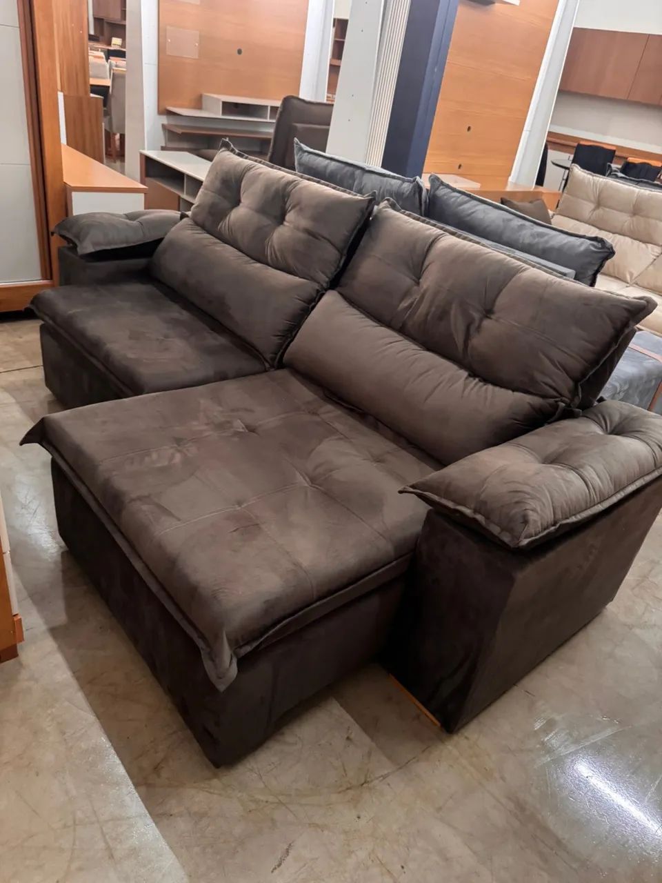 Sofá retrátil e reclinável a partir de 1599$ entrego e monto - Foto 4