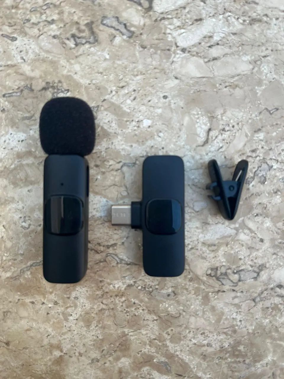 Microfone de lapela sem fio - Tipo C<br>Usado poucas vezes, em excelente estado. - Foto 4