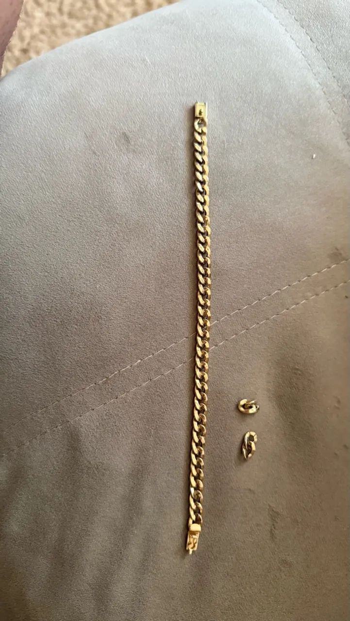 Pulseira em ouro 18k nova 