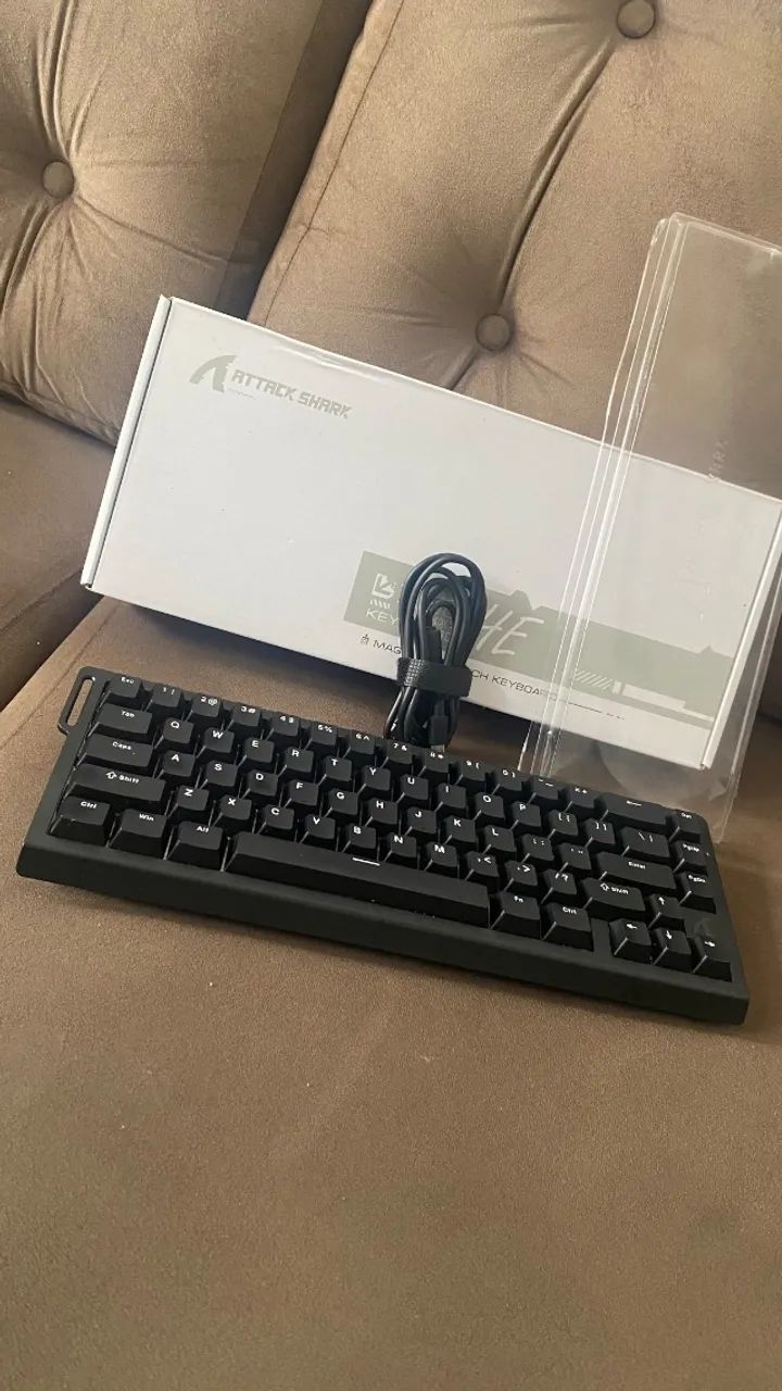 Teclado Magnético Attack Shark X68 He