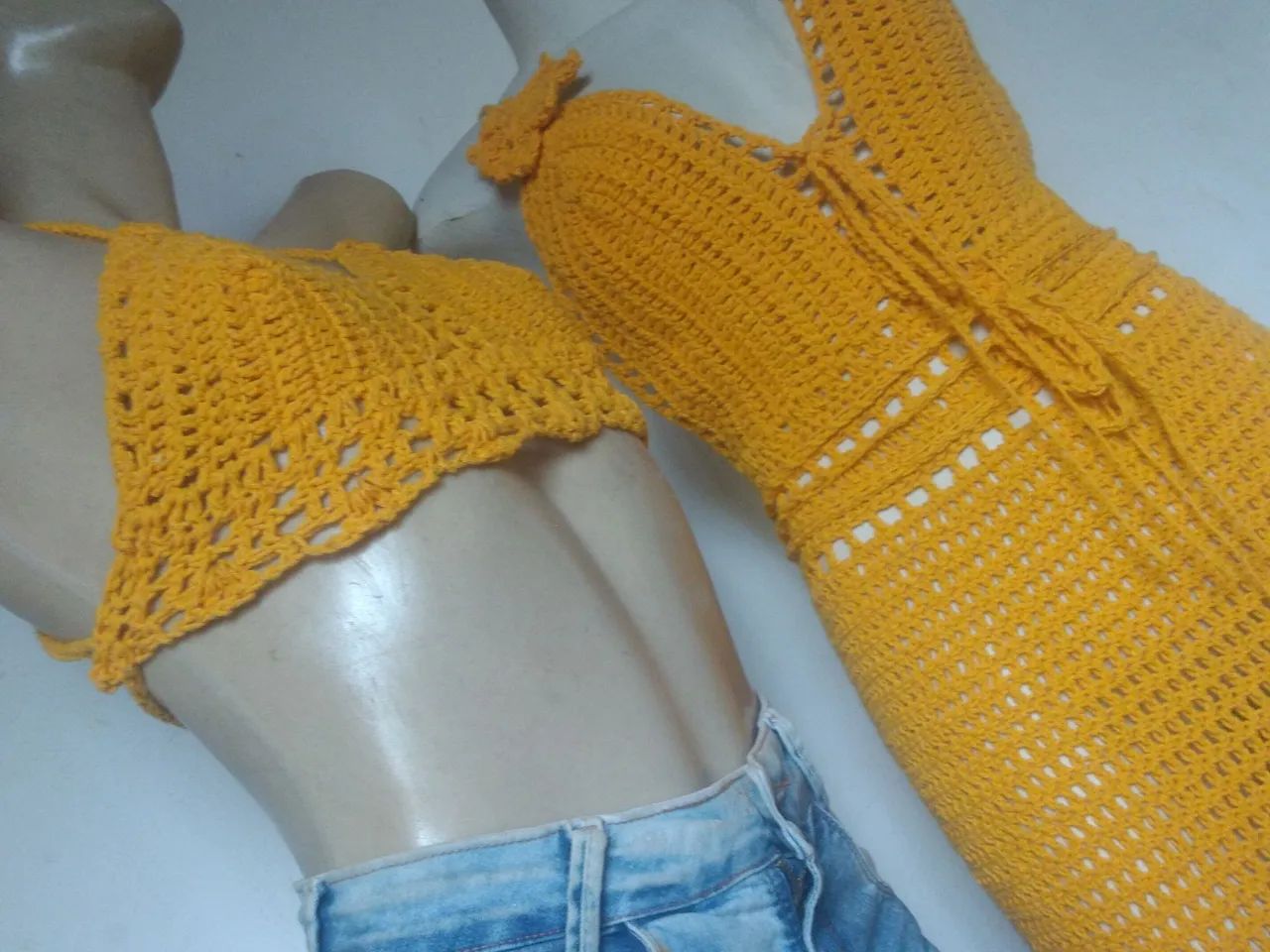 Vestido de crochê  - Foto 4