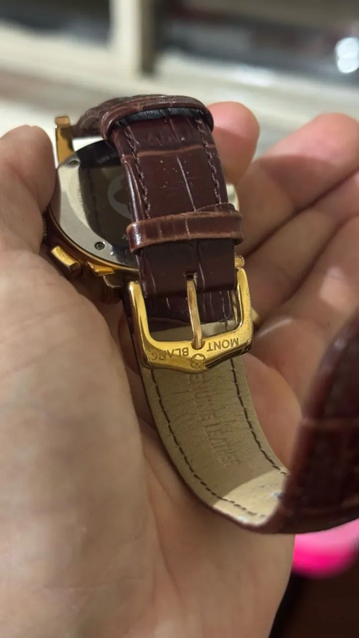 RT-1409555994 MONTBLANC とパーカー Relógio - Montblanc TimeWalker Chronograph referência 7069