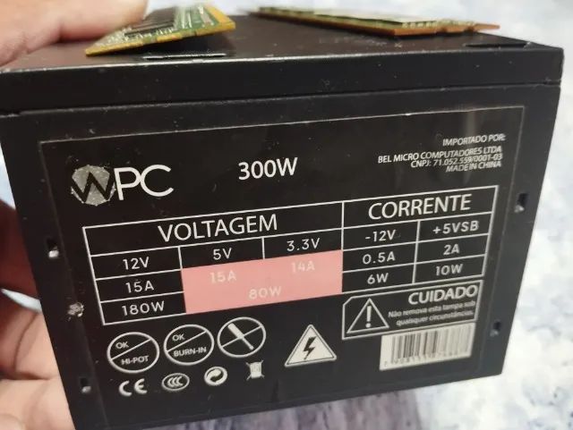 DDR3 2 pentes de 2 GB e fonte..  - Foto 4