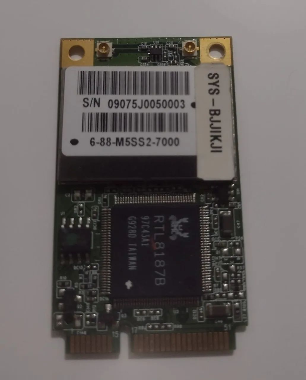 Placa de rede sem fio (Wi-Fi) 