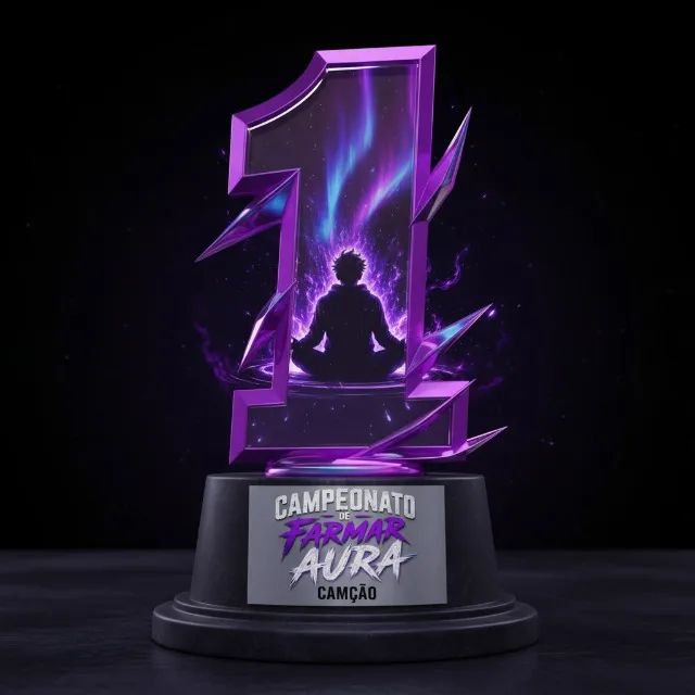 TROFEU FARMAR AURA 3D 