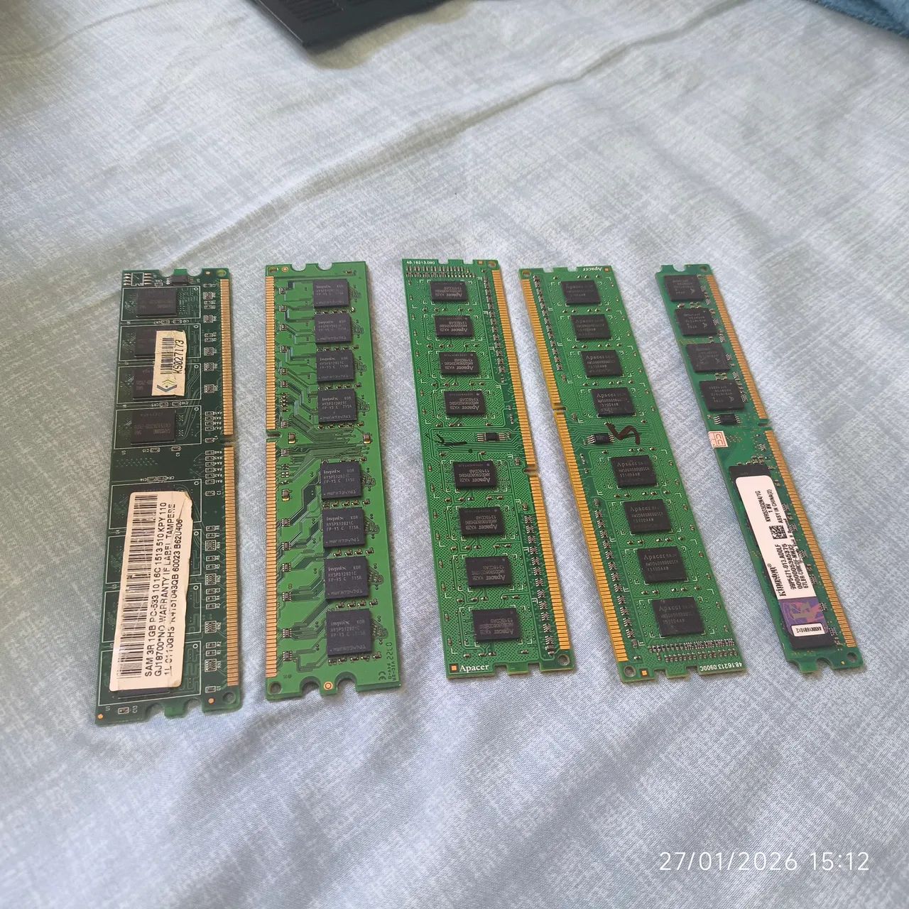 memórias ram para pc 