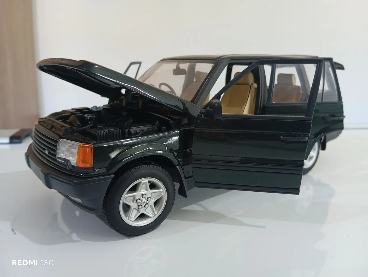 Miniatura Land Rover Range Rover 1/25 Welly Caixa Rara 1j896
