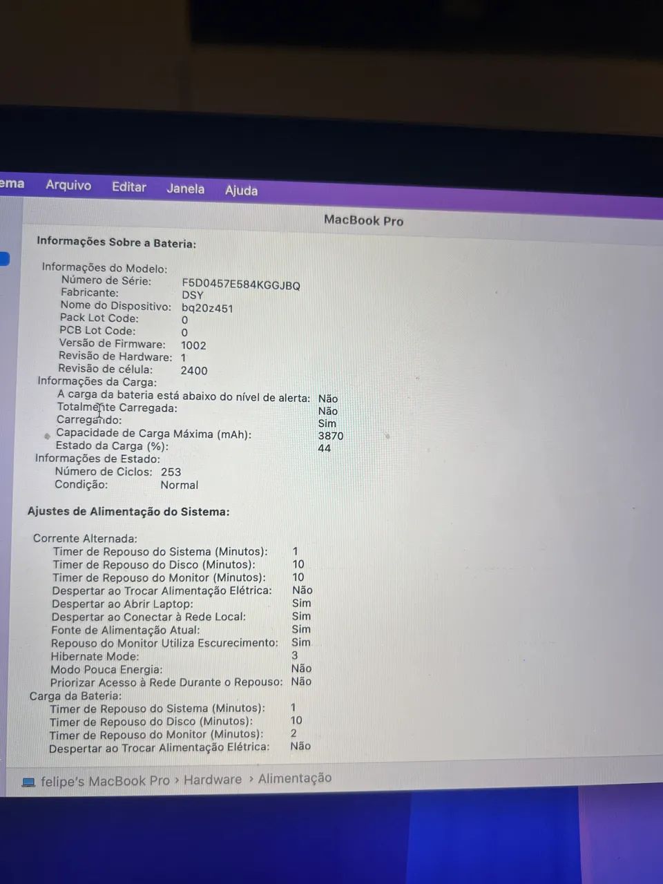 MACBOOK PRO 2020 - EXCELENTE COM TOUCHBAR - Foto 5
