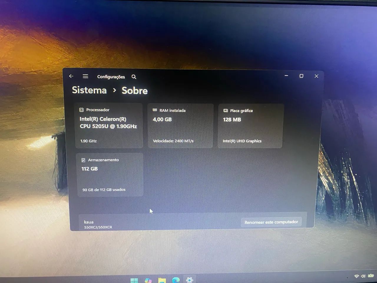Notbook Samsung book