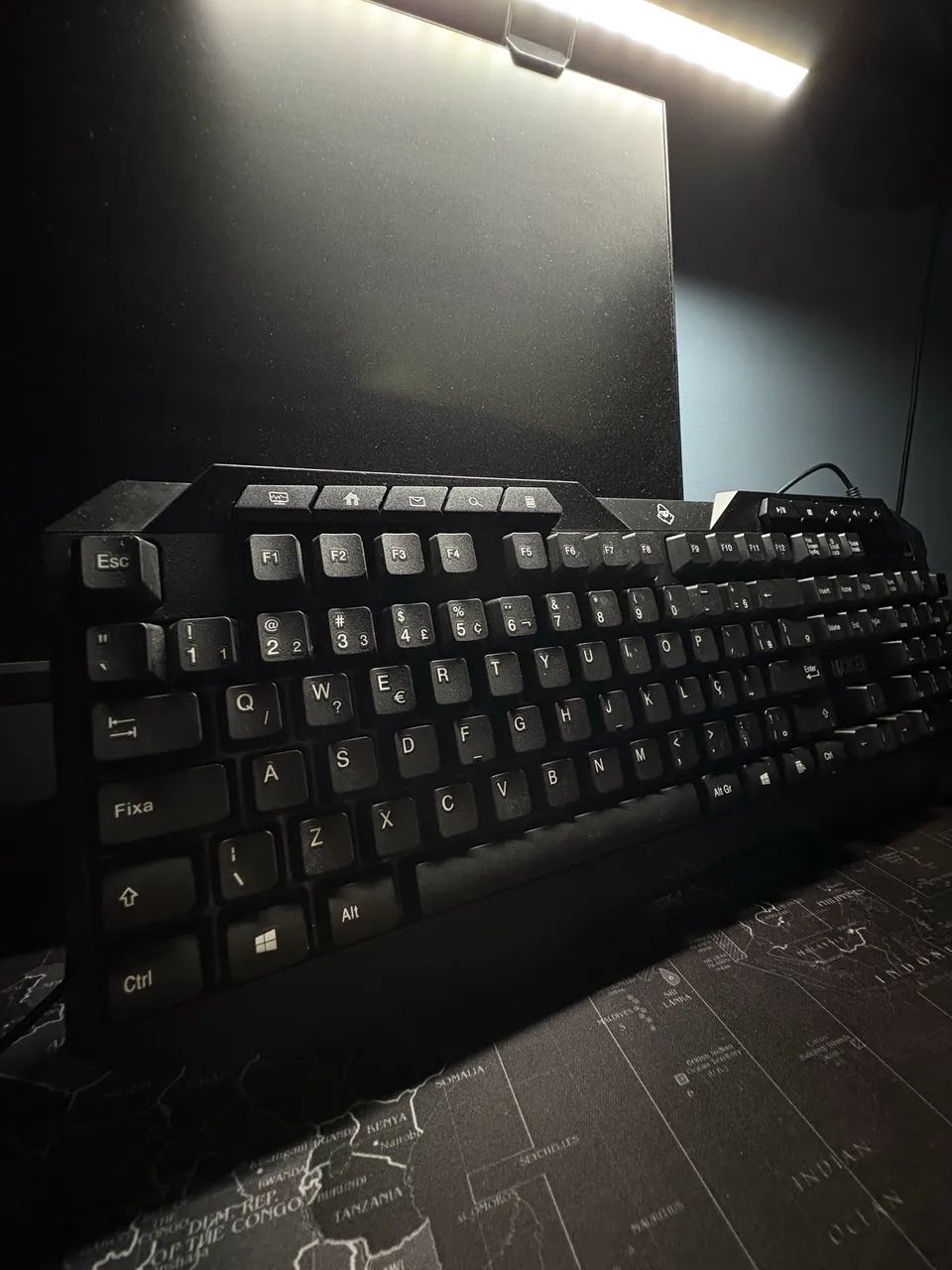 Kit Teclado + Headset Mancer 445600975218298881