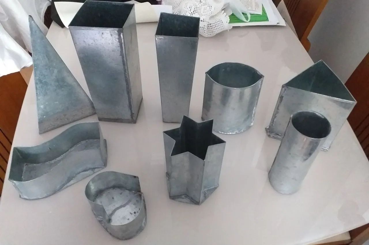 Moldes para velas artesanais 