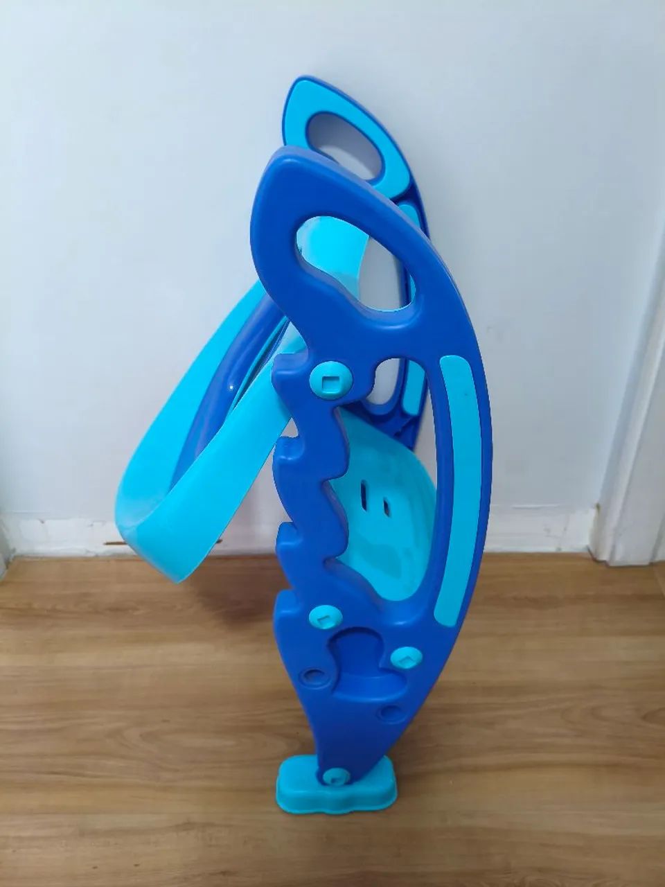 Assento com escada infantil azul  - Foto 2