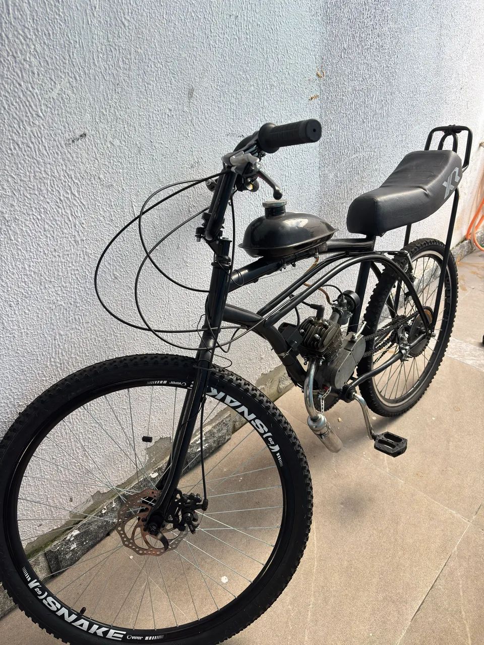 Bicicleta com motor 2 tempos  - Foto 2