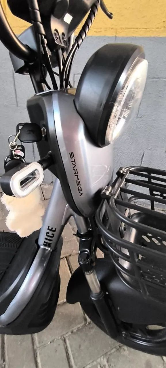 Scooter elétrica semi nova - Foto 5