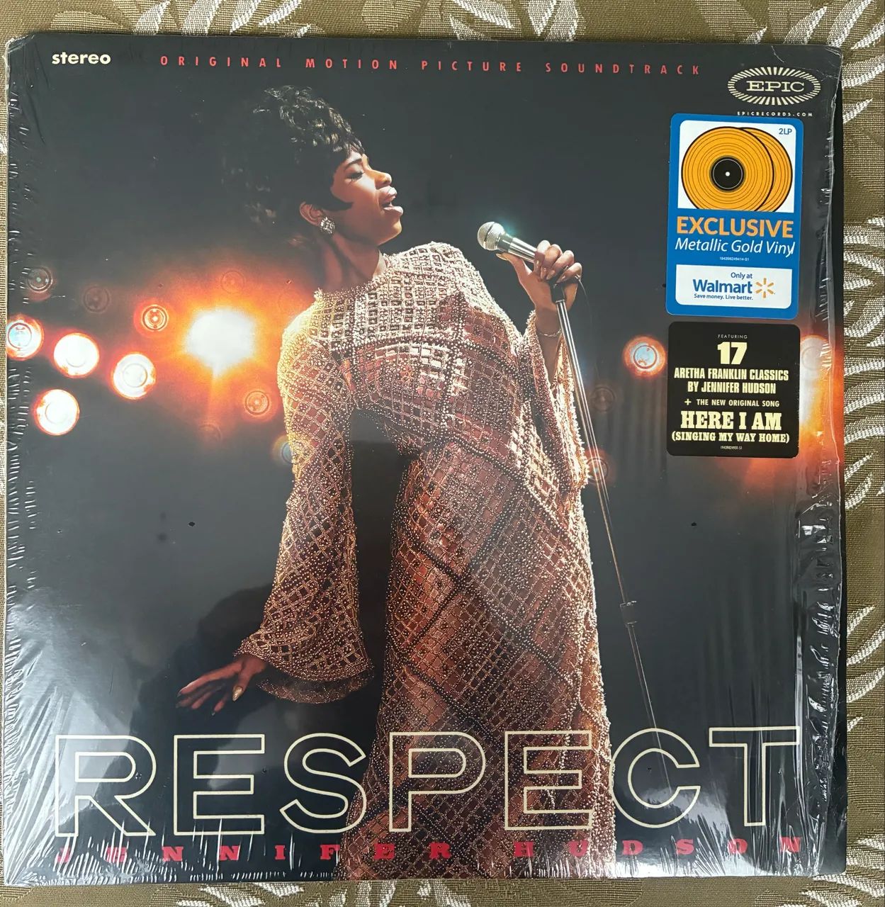 Respect - Exclusive Limited Edition Metallic Gold Viny