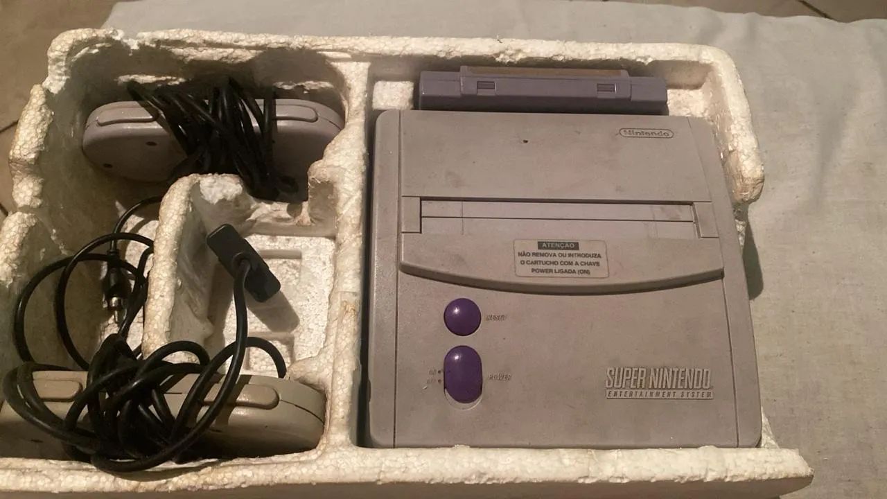 SUPER NINTENDO SUPER NES SUPER SET  - Foto 2