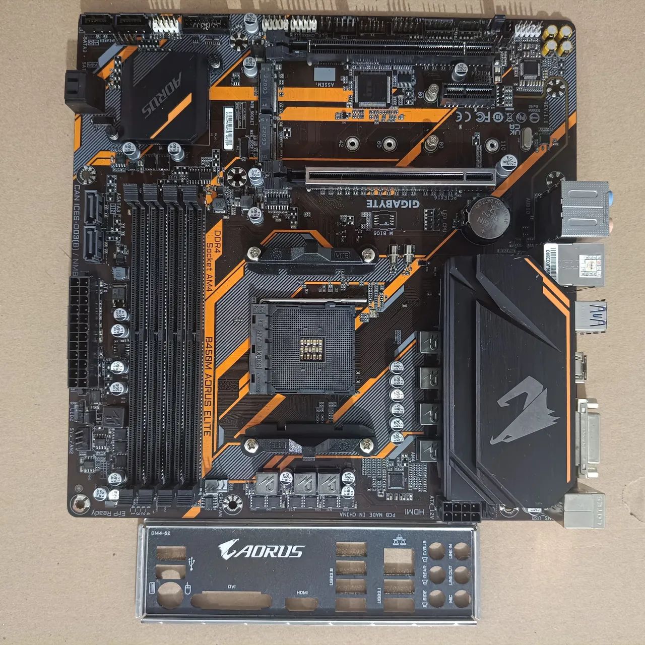PLACA MÃE B450M AORUS ELITE  - Foto 3