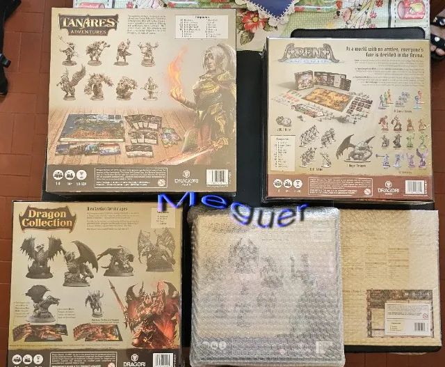 おもちゃ Arena + Tanares complete collection Arena: The Contest - Tanares Adventures + expansões Kickstarter
